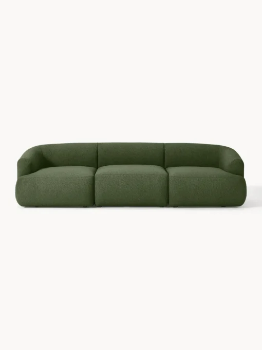 Westwing Collection Sofá modular en tejido bouclé Sofia (3 plazas)