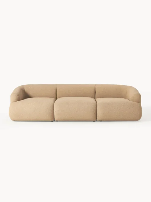 Westwing Collection Sofá modular en tejido bouclé Sofia (3 plazas)
