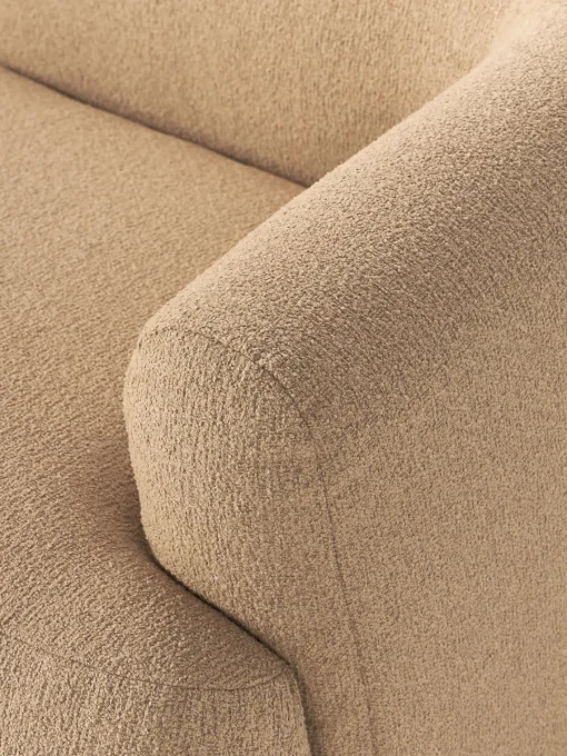 Westwing Collection Sofá modular en tejido bouclé Sofia (3 plazas)