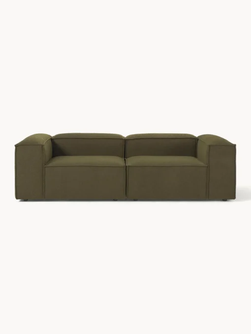 Westwing Collection Sofá modular en tejido bouclé Lennon (3 plazas)