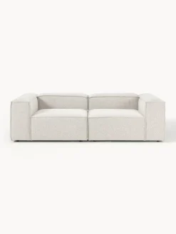 Westwing Collection Sofá modular en tejido bouclé Lennon (3 plazas)