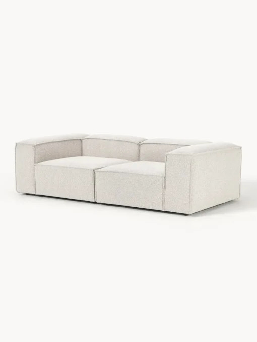 Westwing Collection Sofá modular en tejido bouclé Lennon (3 plazas)
