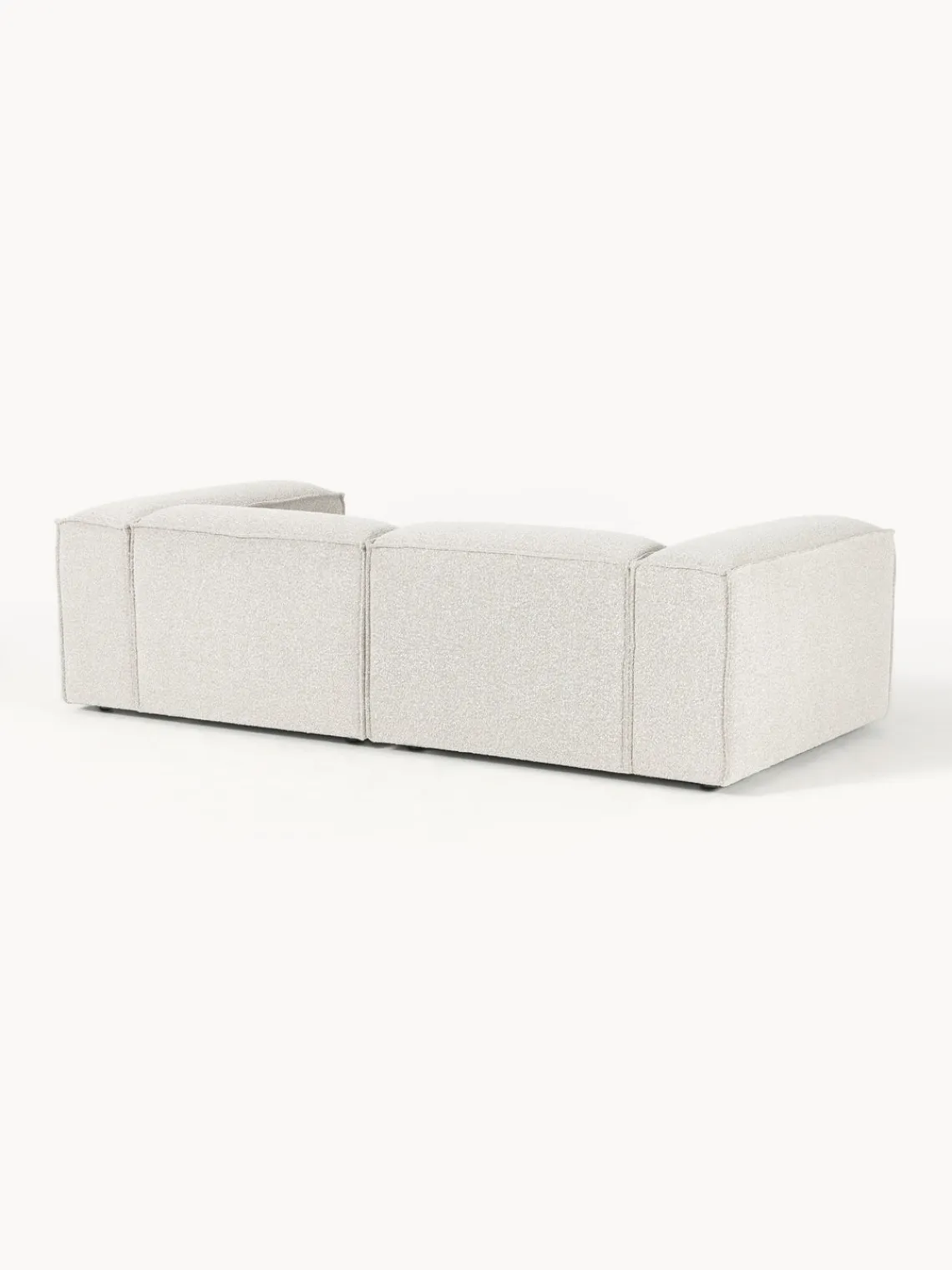 Westwing Collection Sofá modular en tejido bouclé Lennon (3 plazas)