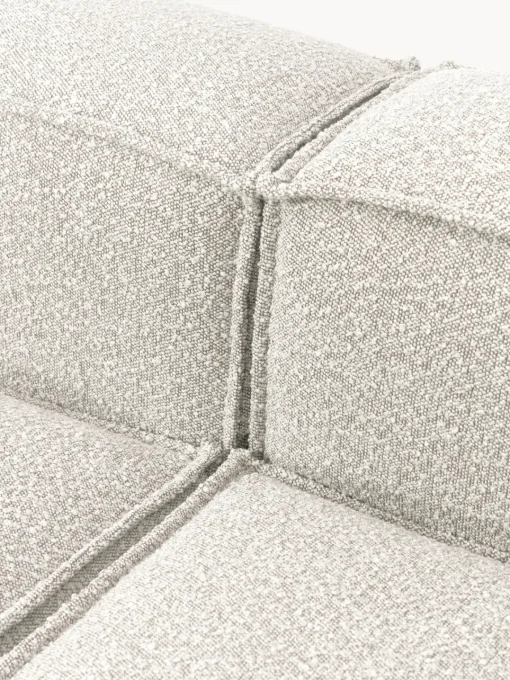 Westwing Collection Sofá modular en tejido bouclé Lennon (3 plazas)
