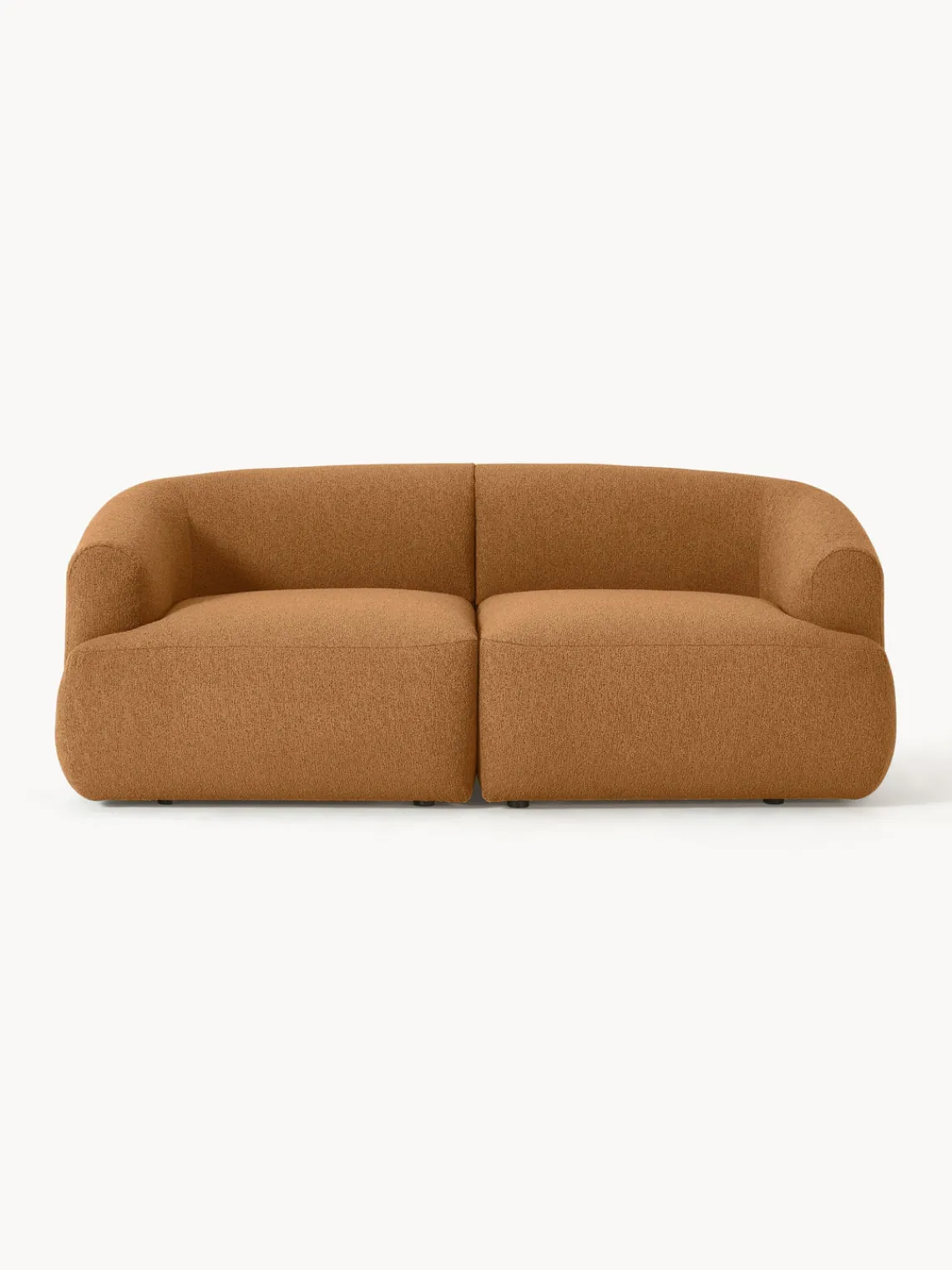 Westwing Collection Sofá modular en tejido bouclé Sofia (2 plazas)