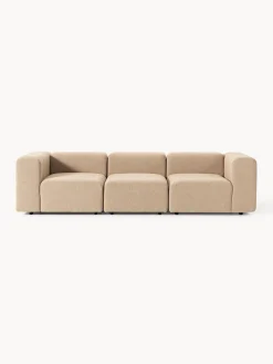 Westwing Collection Sofá modular en tejido bouclé Lena (4 plazas)