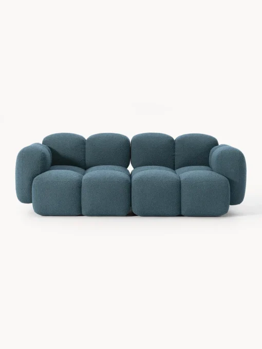 Westwing Collection Sofá modular en tejido bouclé Tayla (3 plazas)