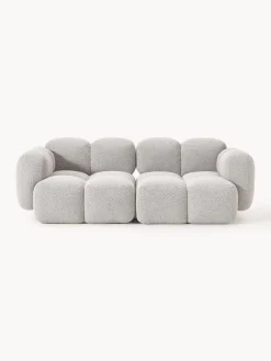 Westwing Collection Sofá modular en tejido bouclé Tayla (3 plazas)