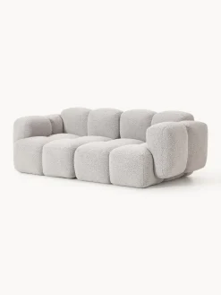 Westwing Collection Sofá modular en tejido bouclé Tayla (3 plazas)