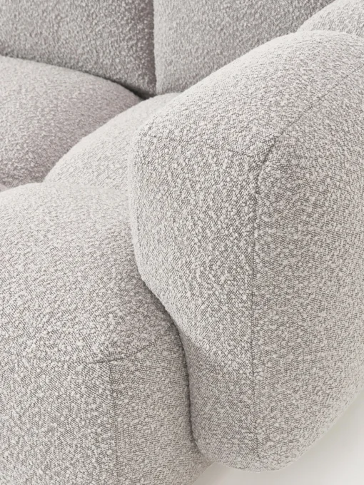 Westwing Collection Sofá modular en tejido bouclé Tayla (3 plazas)