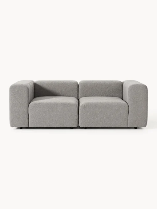 Westwing Collection Sofá modular en tejido bouclé Lena (3 plazas)