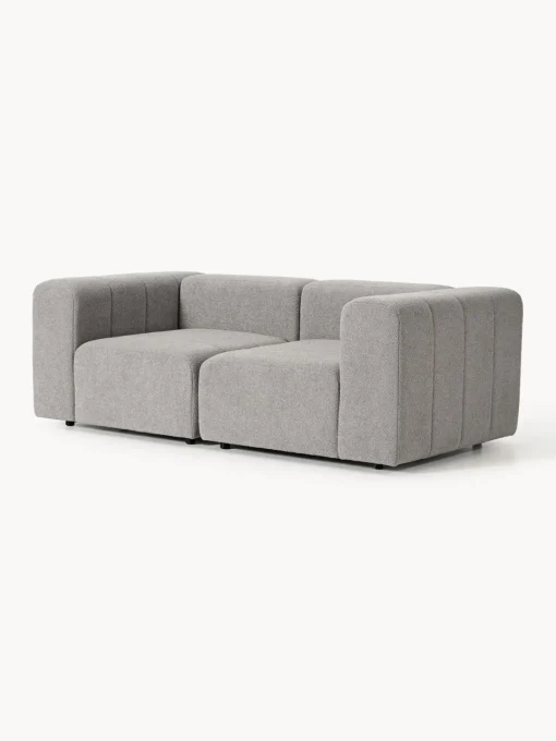 Westwing Collection Sofá modular en tejido bouclé Lena (3 plazas)