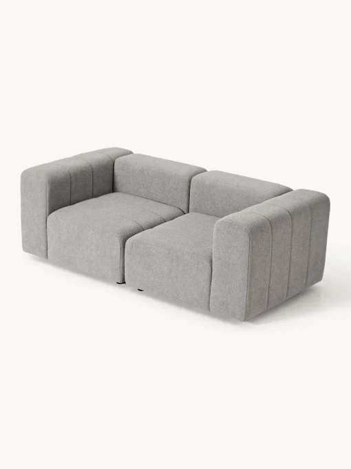 Westwing Collection Sofá modular en tejido bouclé Lena (3 plazas)