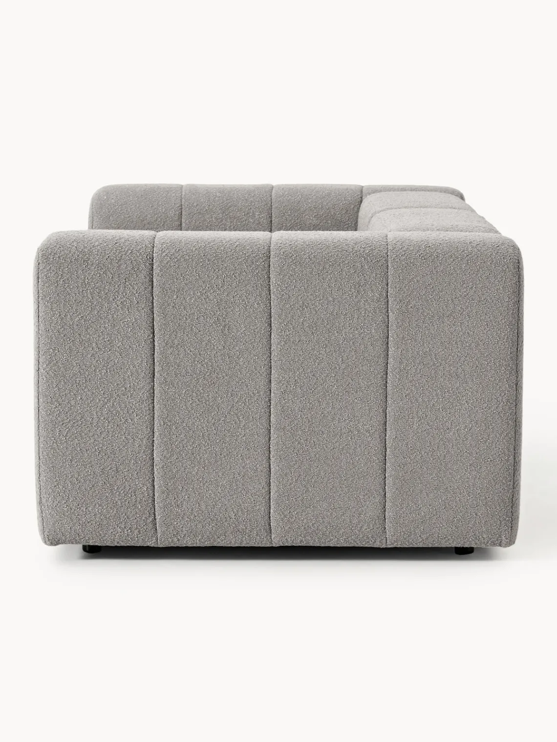 Westwing Collection Sofá modular en tejido bouclé Lena (3 plazas)
