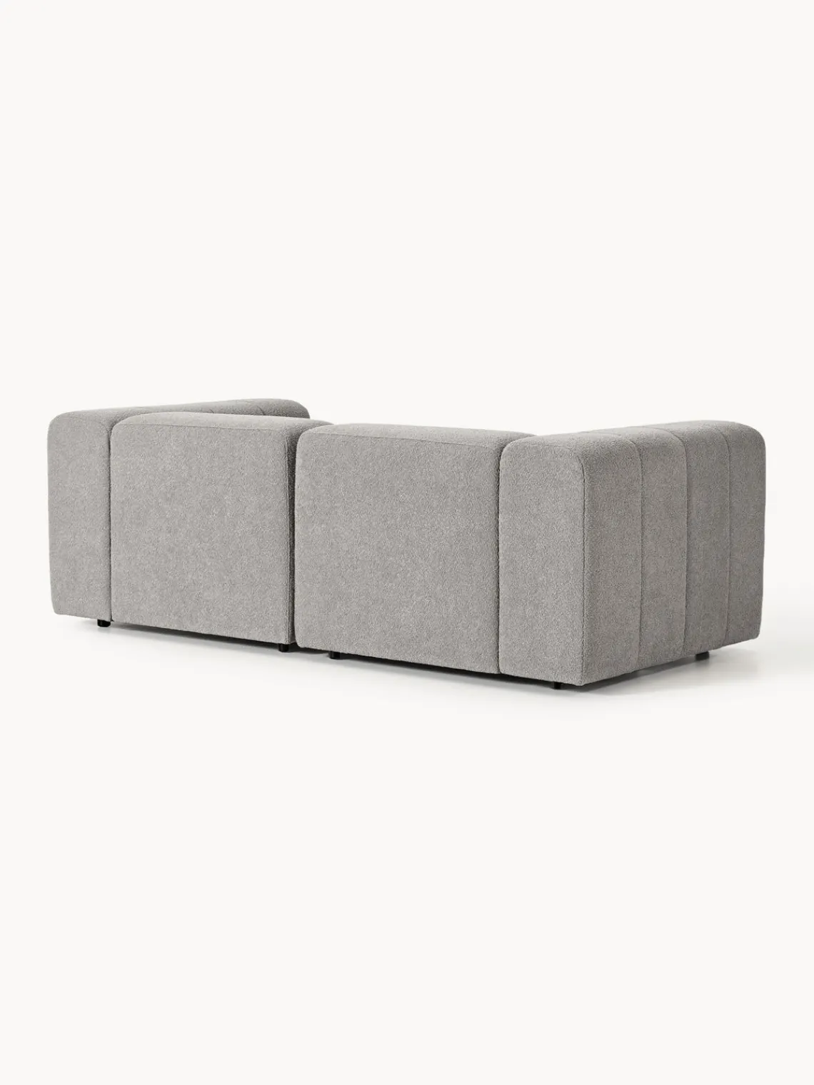 Westwing Collection Sofá modular en tejido bouclé Lena (3 plazas)
