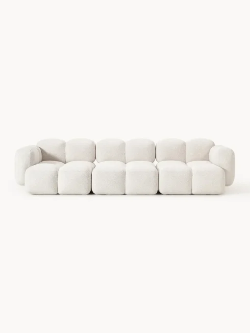 Westwing Collection Sofá modular en tejido bouclé Tayla (4 plazas)^ Sofás 4 Plazas