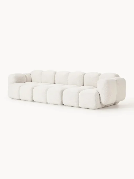 Westwing Collection Sofá modular en tejido bouclé Tayla (4 plazas)^ Sofás 4 Plazas