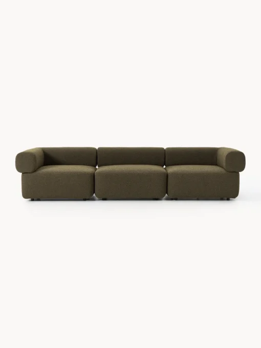 Westwing Collection Sofá modular en tejido bouclé Anton (4 plazas)