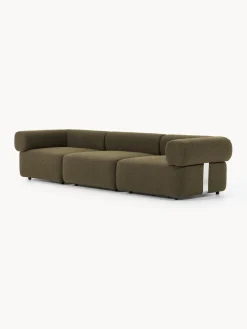 Westwing Collection Sofá modular en tejido bouclé Anton (4 plazas)