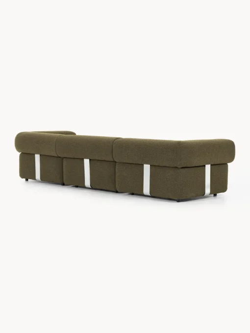 Westwing Collection Sofá modular en tejido bouclé Anton (4 plazas)