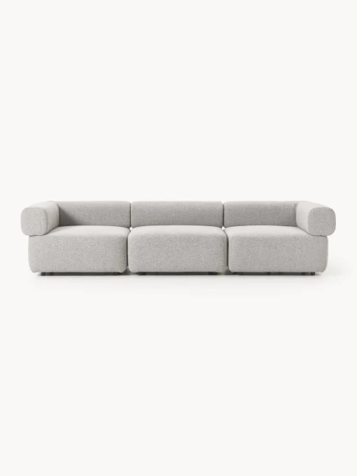 Westwing Collection Sofá modular en tejido bouclé Anton (4 plazas)