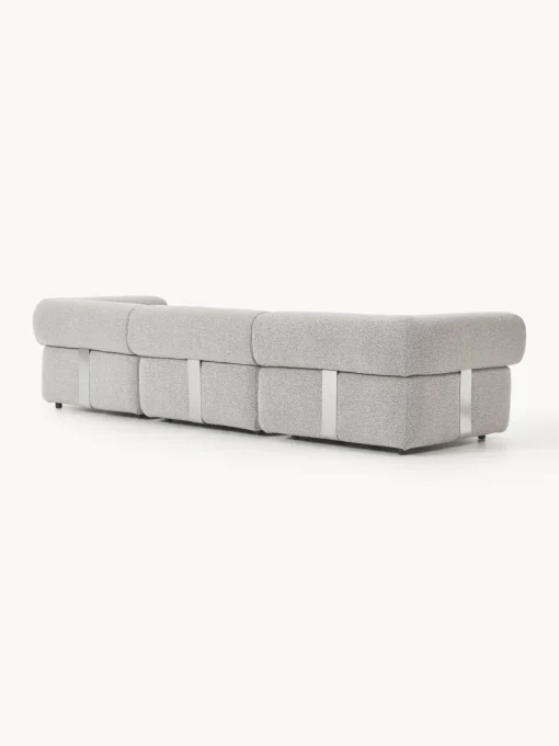 Westwing Collection Sofá modular en tejido bouclé Anton (4 plazas)