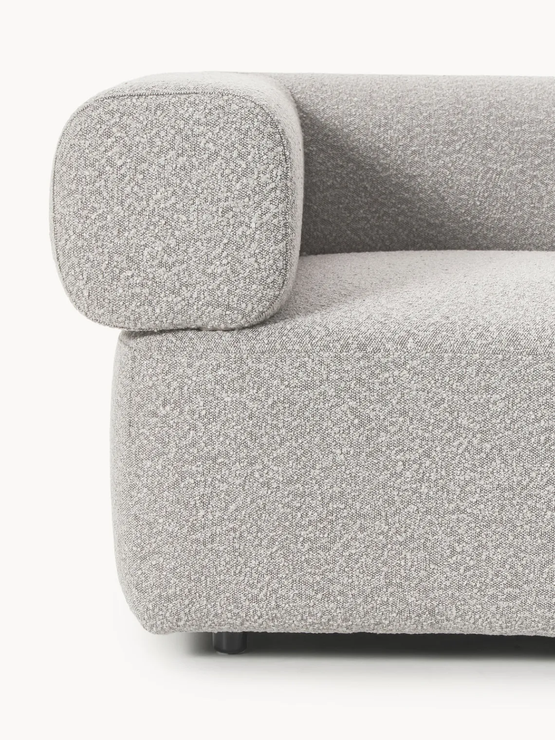 Westwing Collection Sofá modular en tejido bouclé Anton (4 plazas)