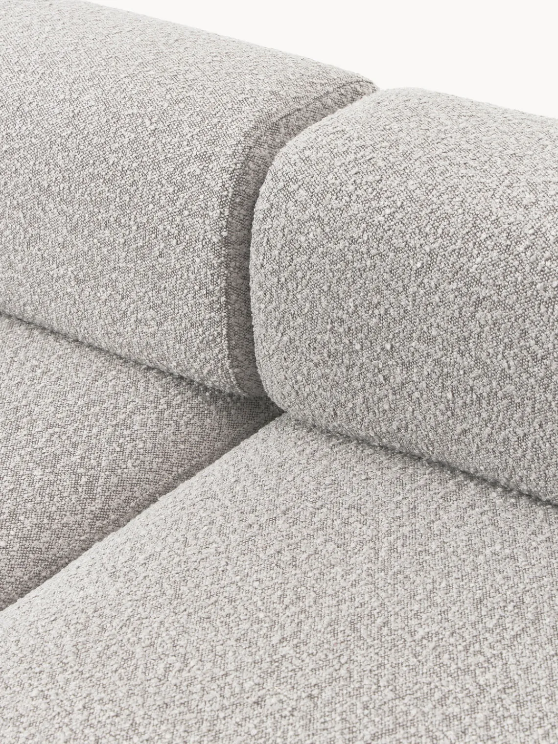 Westwing Collection Sofá modular en tejido bouclé Anton (4 plazas)