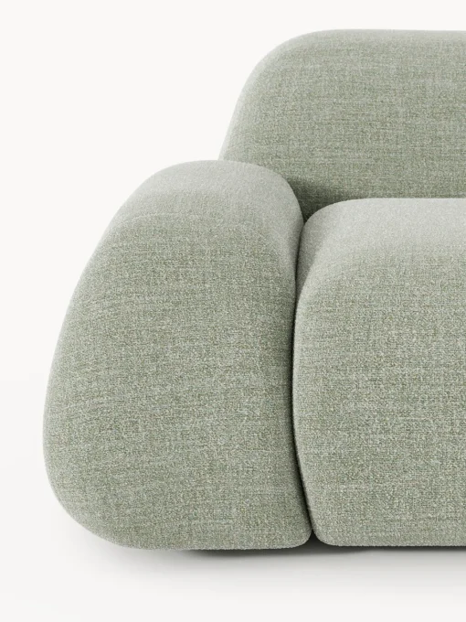 Westwing Collection Sofá modular en tejido bouclé Wolke (4 plazas)
