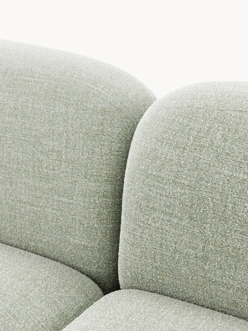 Westwing Collection Sofá modular en tejido bouclé Wolke (4 plazas)