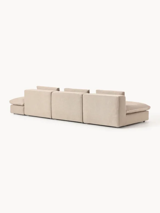 Westwing Collection Sofá modular grande con reposapiés Felix (3 plazas)^ Sofás 4 Plazas