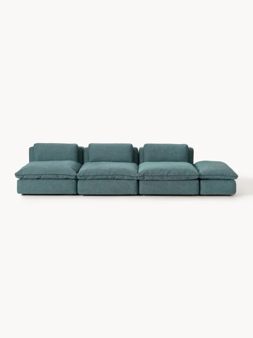 Westwing Collection Sofá modular grande con reposapiés Felix (3 plazas)^ Sofás 4 Plazas