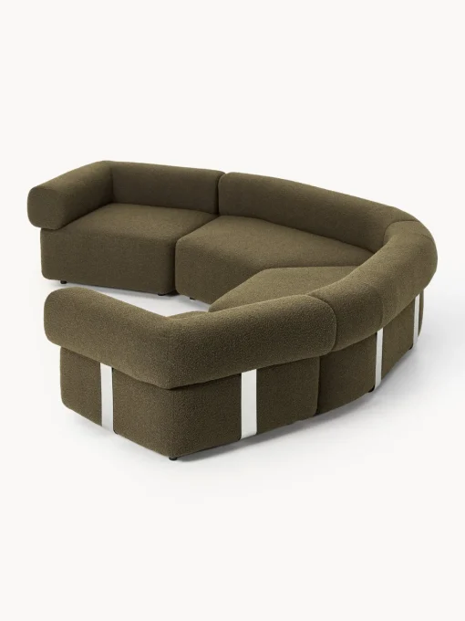 Westwing Collection Sofá modular grande en tejido bouclé Anton^ Sofás 4 Plazas