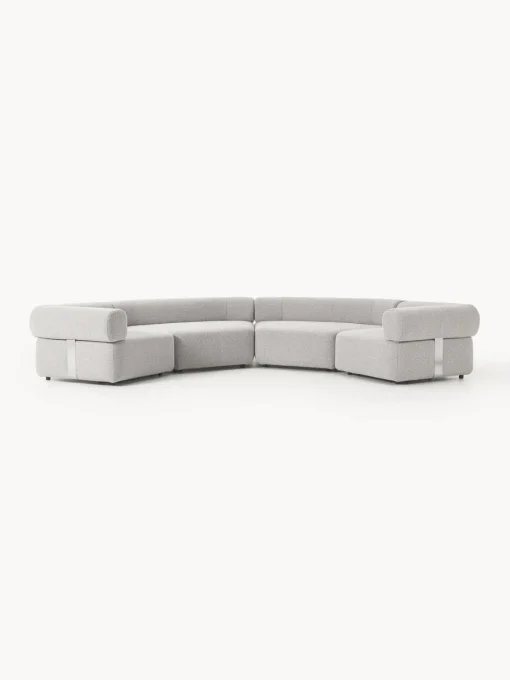 Westwing Collection Sofá modular grande en tejido bouclé Anton^ Sofás 4 Plazas