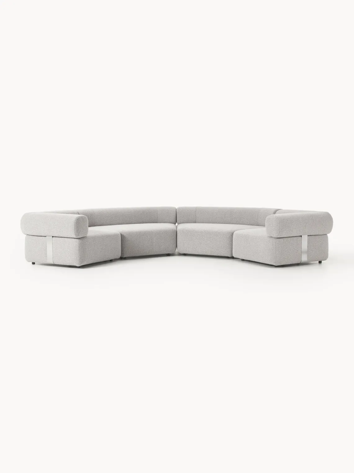 Westwing Collection Sofá modular grande en tejido bouclé Anton^ Sofás 4 Plazas