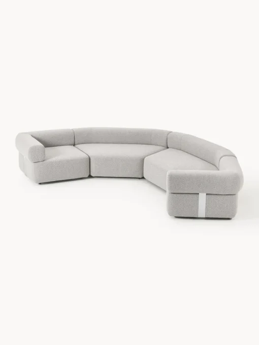 Westwing Collection Sofá modular grande en tejido bouclé Anton^ Sofás 4 Plazas