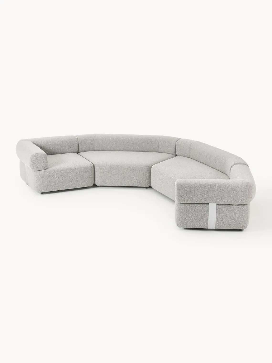 Westwing Collection Sofá modular grande en tejido bouclé Anton^ Sofás 4 Plazas