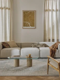 Westwing Collection Sofá modular Lennon (4 plazas)