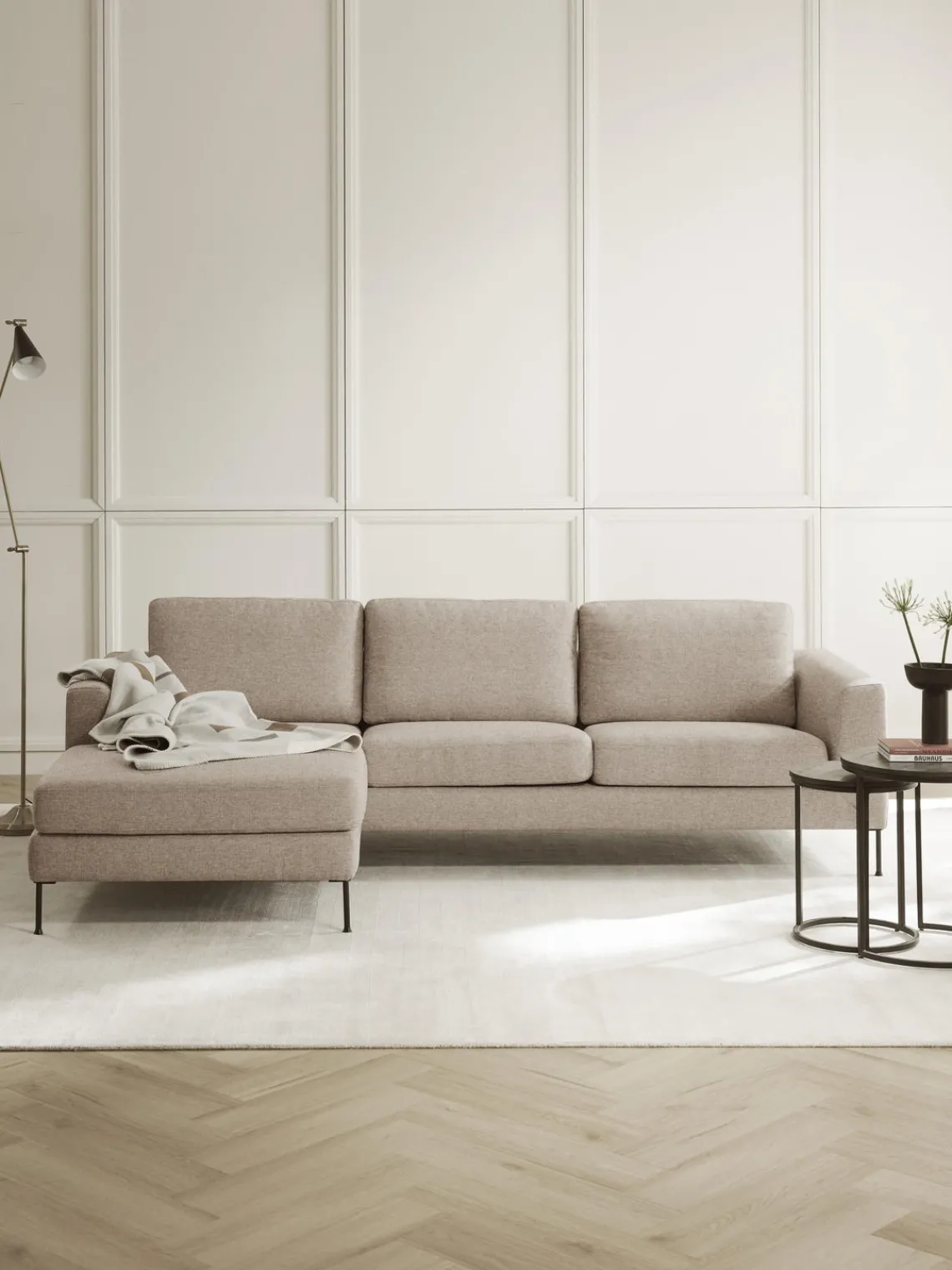 Westwing Collection Sofá rinconera Cucita (3 plazas)^ Sofás Rinconeras|Sofás
