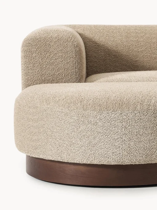 Westwing Collection Sofá rinconera de borreguillo bouclé Natalie^ Sofás Rinconeras|Sofás