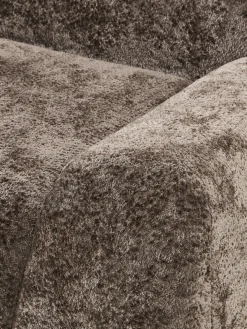 Westwing Collection Sofá rinconera de borreguillo bouclé artesanal Wolke (4 plazas)^ Sofás Rinconeras|Sofás