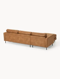 Westwing Collection Sofá rinconera de cuero reciclado Hunter^ Sofás Rinconeras|Sofás