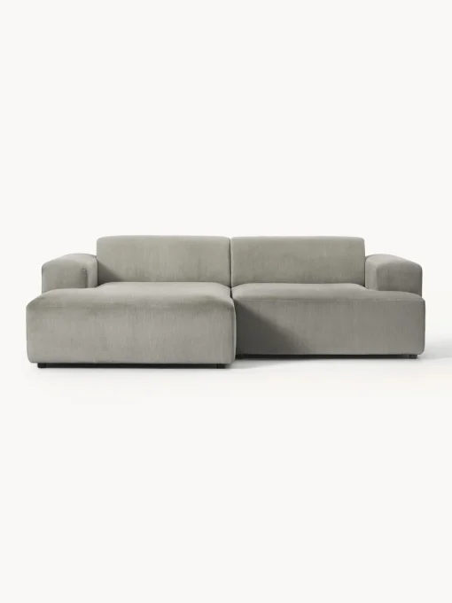 Westwing Collection Sofá rinconera de pana Melva (3 plazas)^ Sofás Rinconeras|Sofás