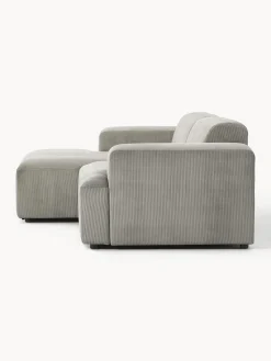 Westwing Collection Sofá rinconera de pana Melva (3 plazas)^ Sofás Rinconeras|Sofás