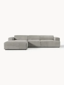 Westwing Collection Sofá rinconera de pana Melva (4 plazas)^ Sofás Rinconeras|Sofás