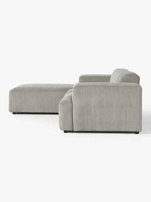 Westwing Collection Sofá rinconera de pana Melva (4 plazas)^ Sofás Rinconeras|Sofás