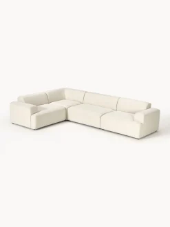 Westwing Collection Sofá rinconera grande Melva (4 plazas)