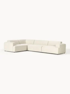 Westwing Collection Sofá rinconera grande Melva (4 plazas)