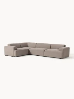 Westwing Collection Sofá rinconera grande Melva (4 plazas)