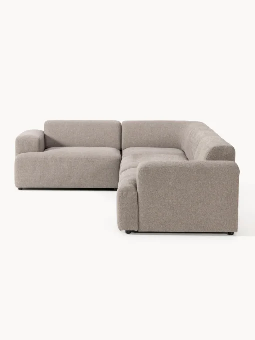 Westwing Collection Sofá rinconera grande Melva (4 plazas)